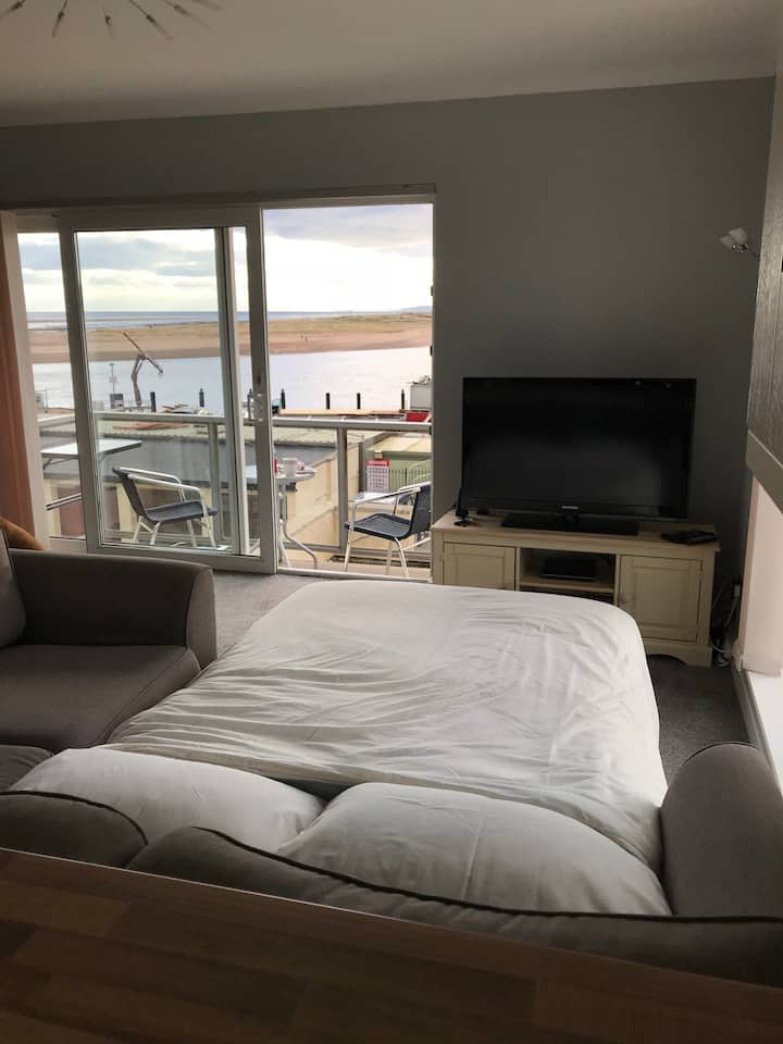 Vistas desde el sofá cama 