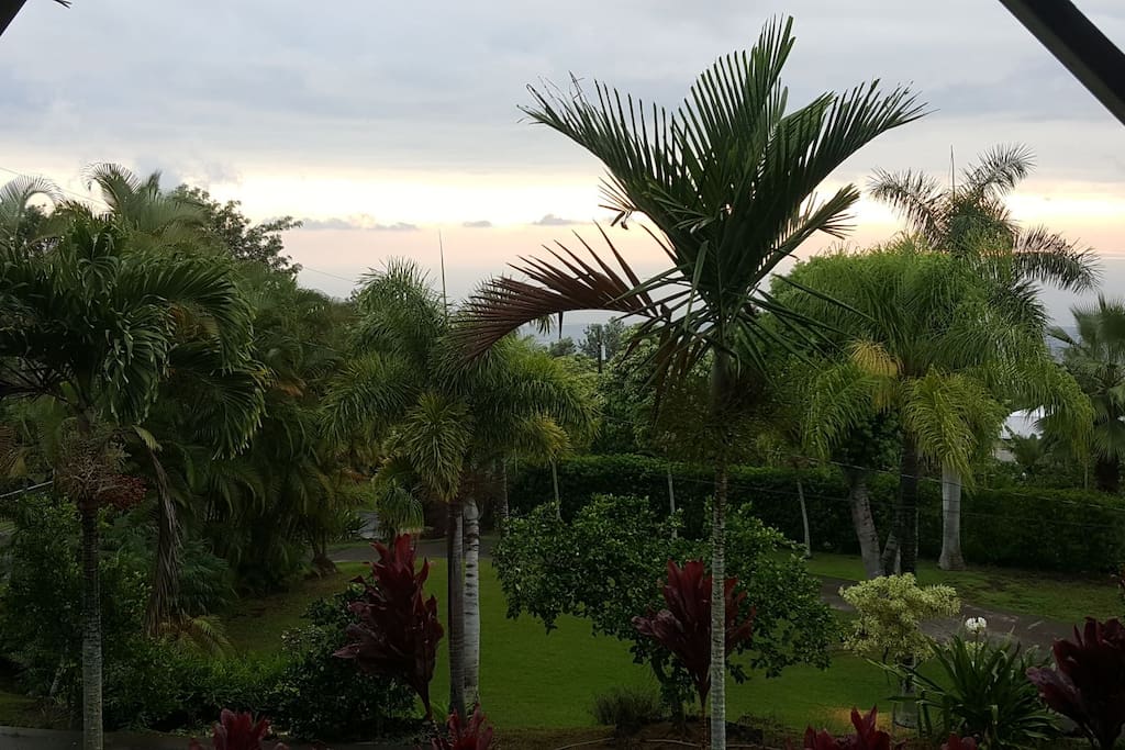 enjoy Kona sunsets from your room