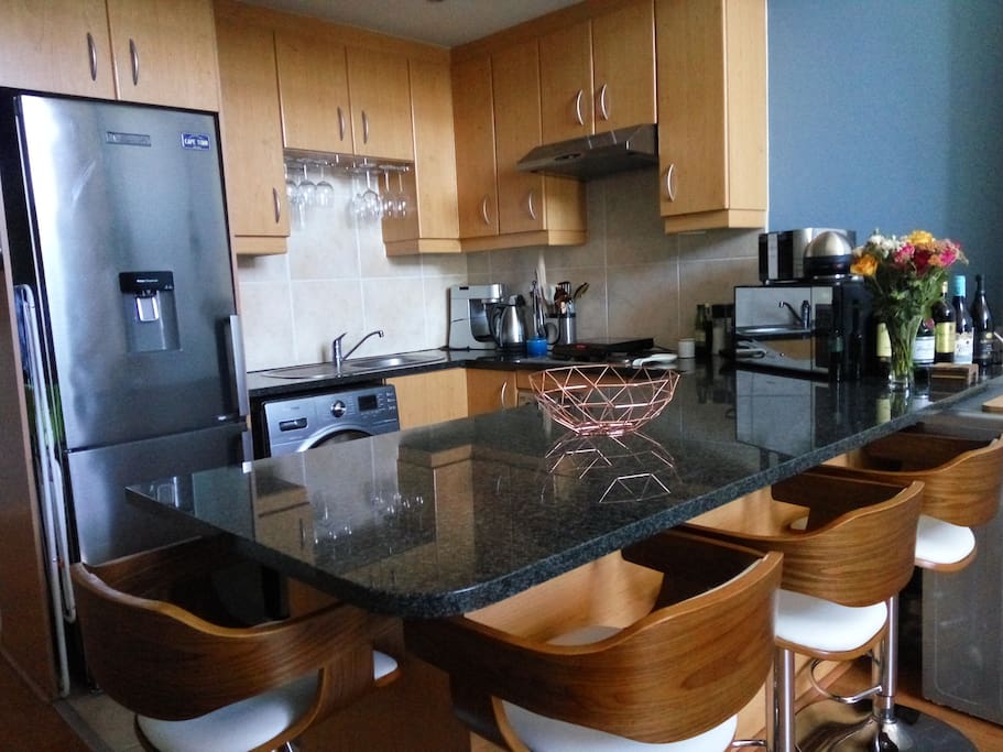 Kitchen with all necessary appliances