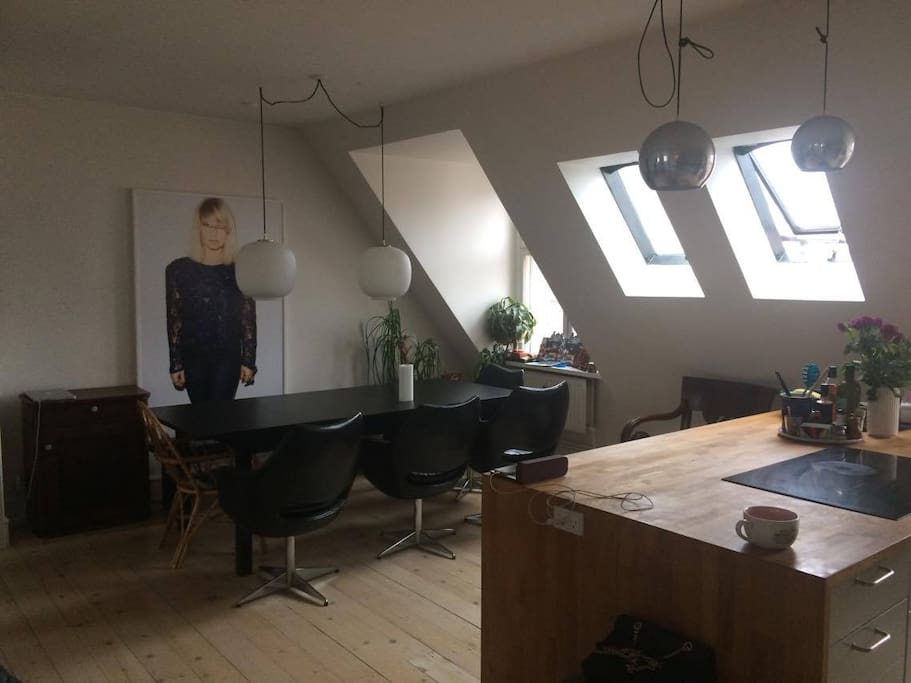 Dining/kitchen area