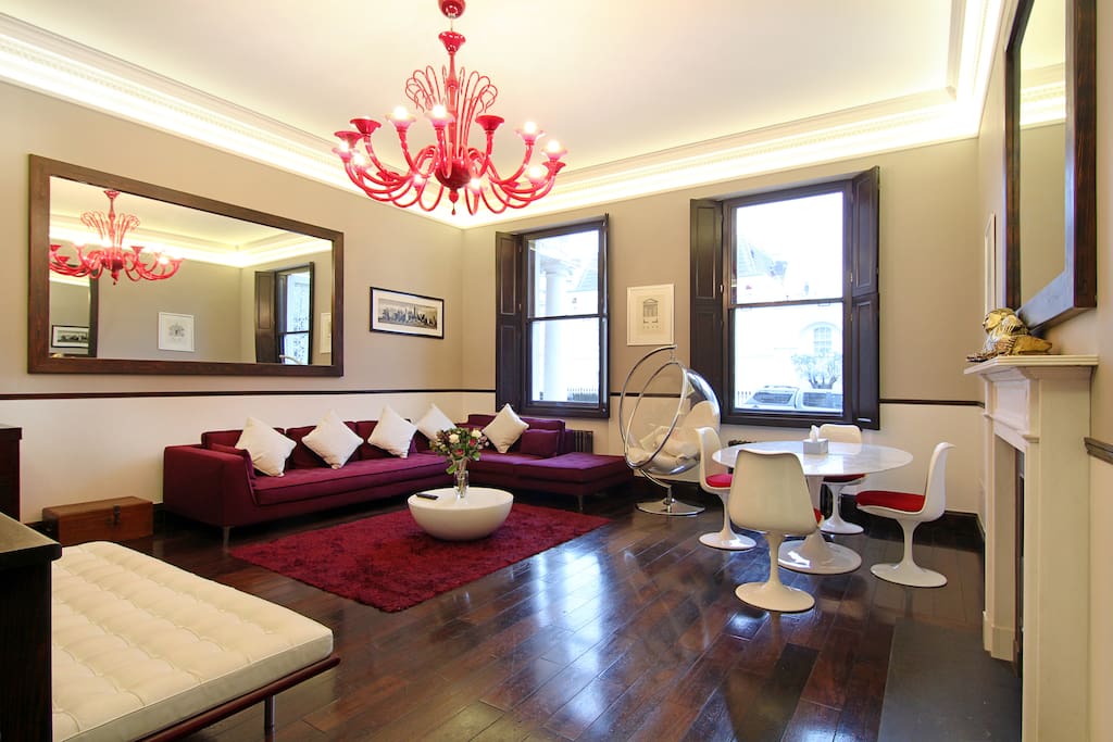 The very spacious, bright Lounge and Dining Area