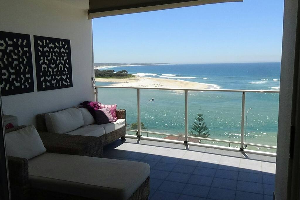 Seating on balcony
