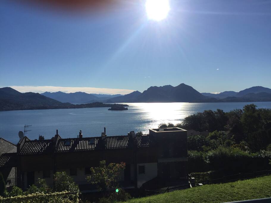 Vista dalla casa