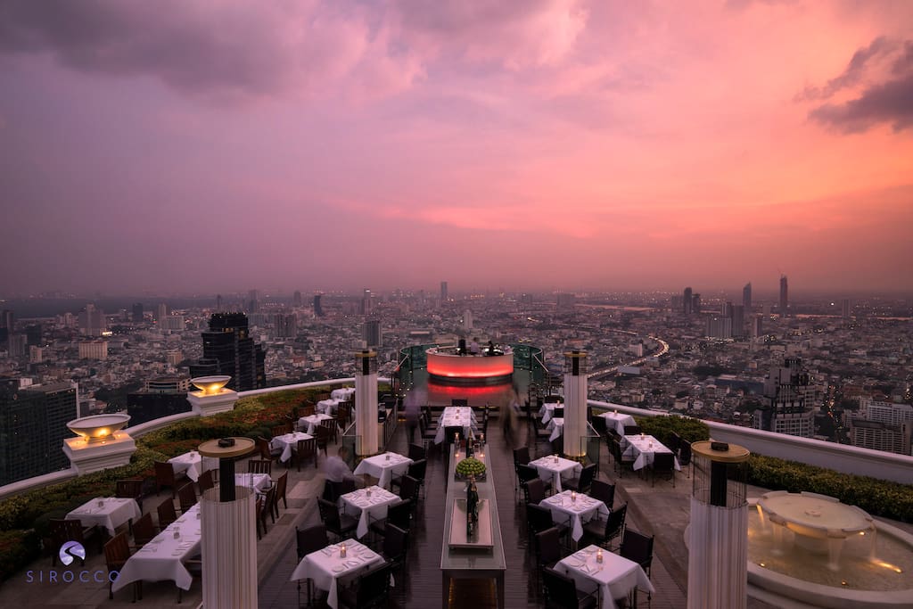 An evening at Sirocco has been considered a fine dining experience ever since the world’s highest alfresco restaurant first opened its doors – a distinction that was confirmed when the restaurant received a Perfect 10 from Thailand Tatler for all four categories of Food, Wine, Ambience and Service. Open: 18:00 - 01:00 daily
