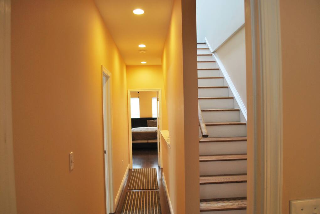 Stair to Skylight/Top Floor Corridor