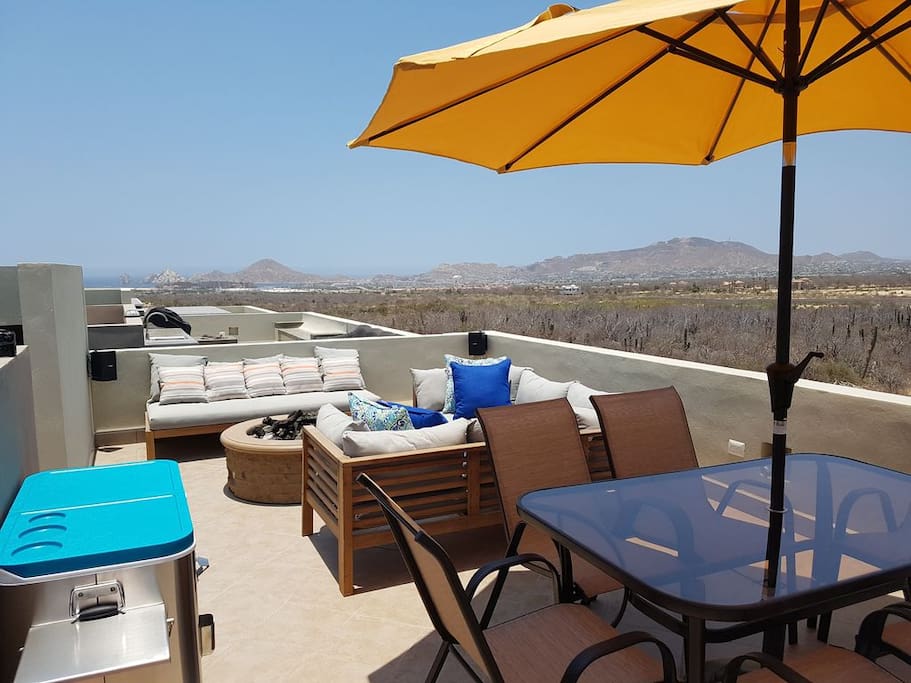 Roof Top Patio - Beautiful View of the Sea of Cortez & Golf Coarse