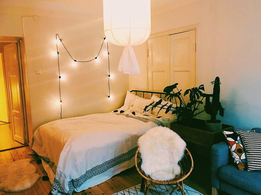Queen-size bed
