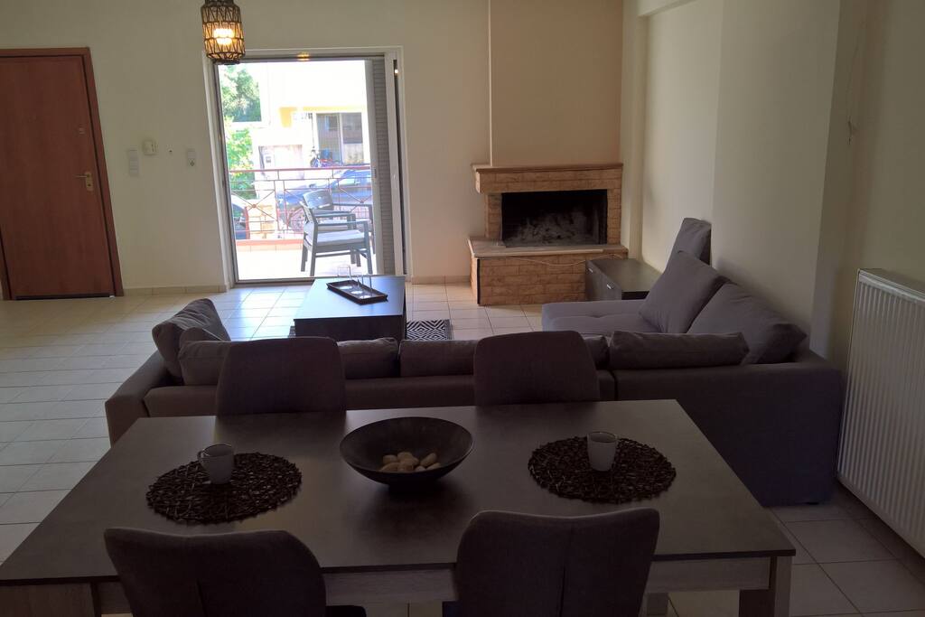 Dining and living room