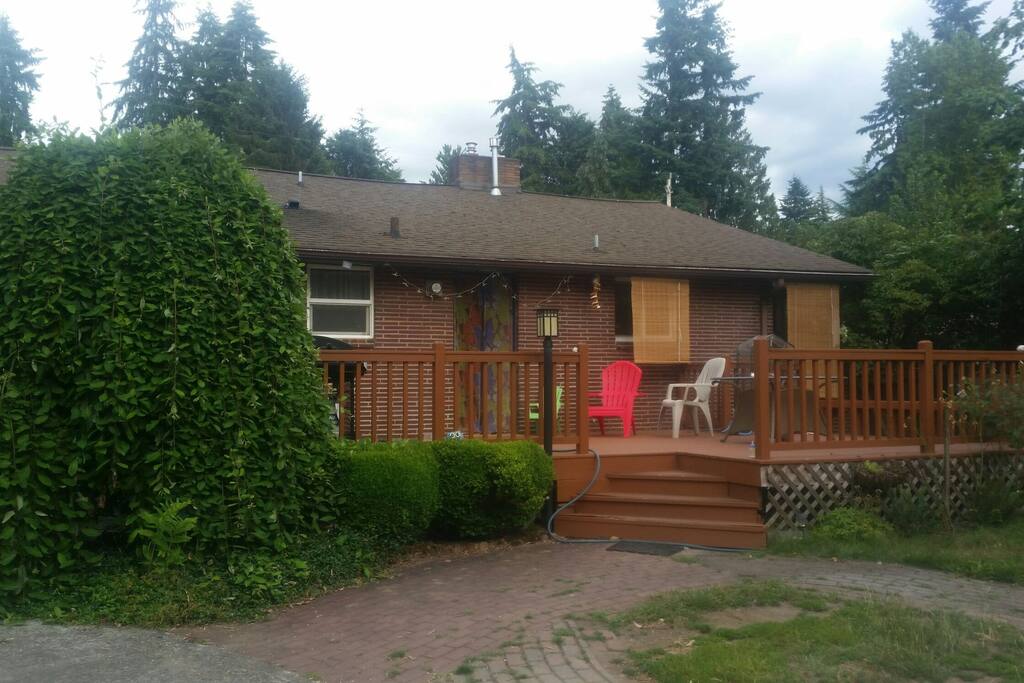 Back of the house.