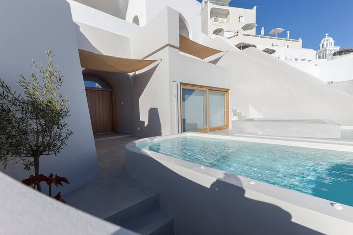 Villa Cave, Heated private pool, Caldera view gallery image 3
