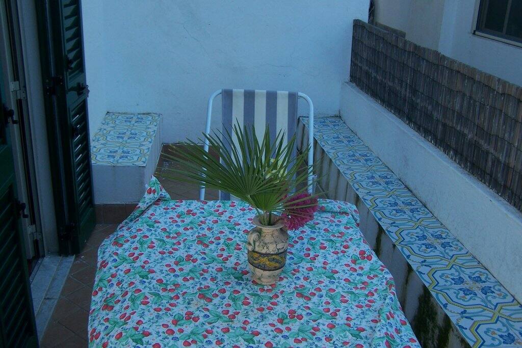 terrazza arredata