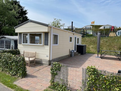 Chalet Formentera in the dunes of IJmuiden on Lake
