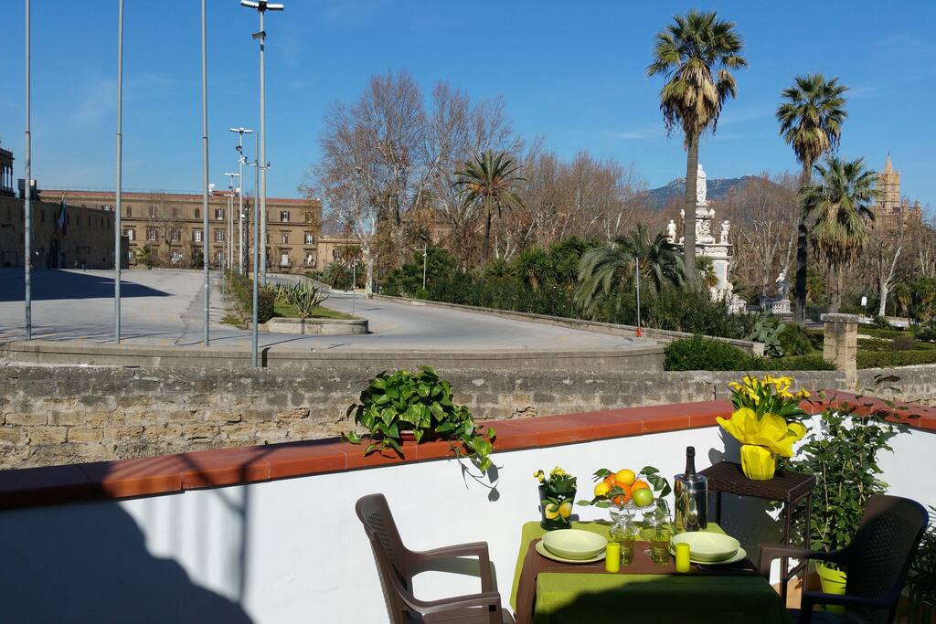 Colazione in terrazza