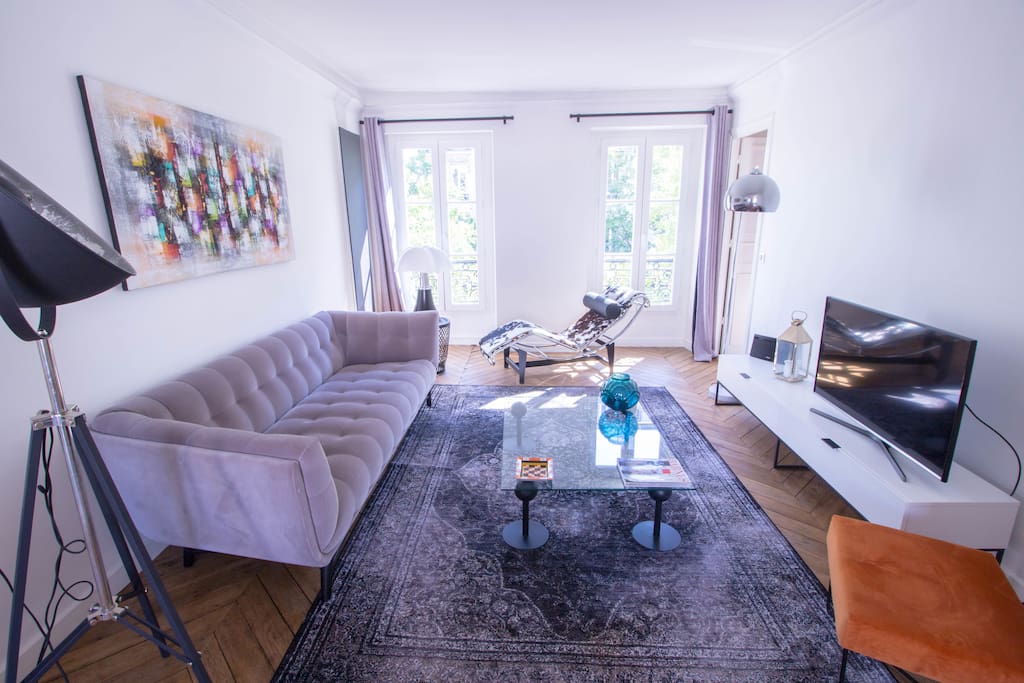 Bright living room
