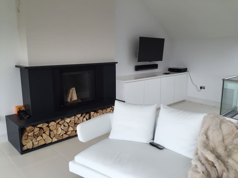 Open plan lounge area