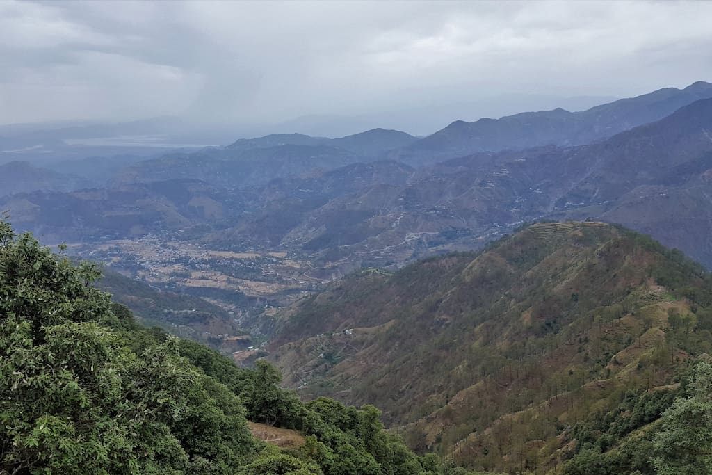 View of Chowari from the Camp
