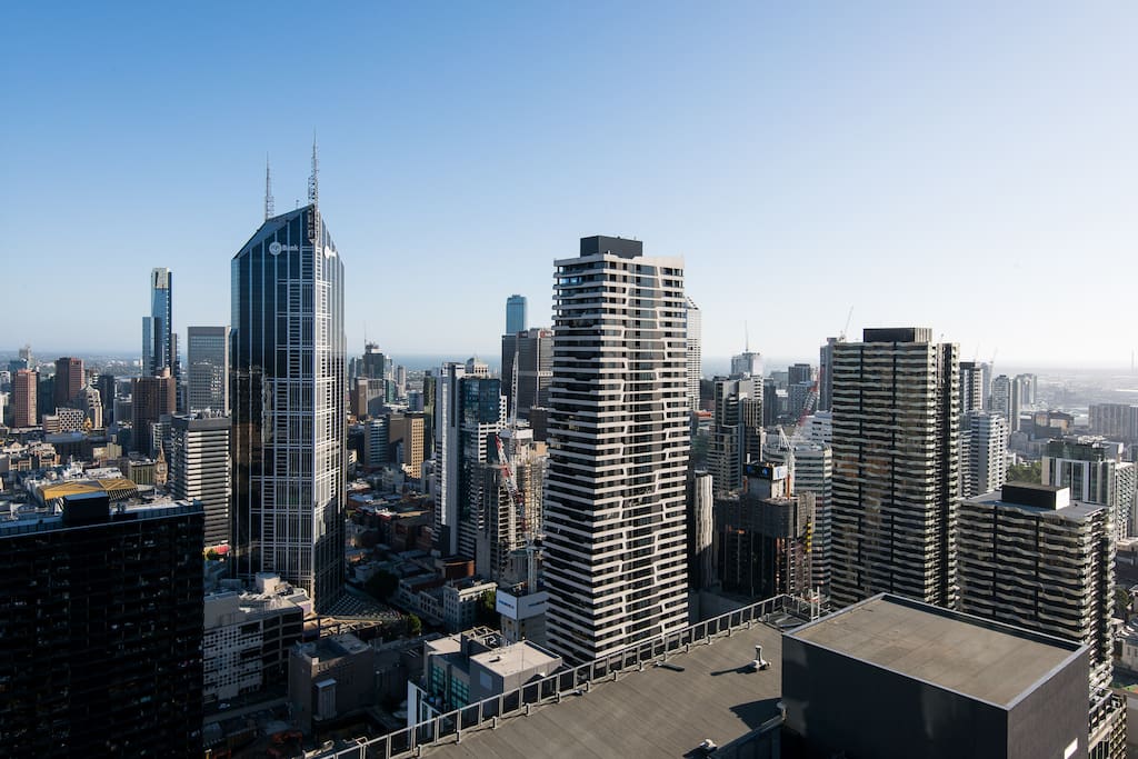 Stunning views from the balcony