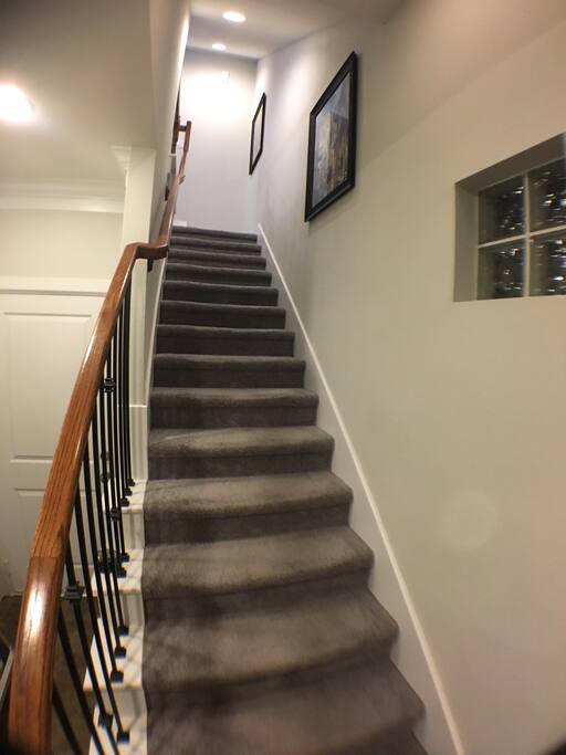 Stair case from level 1 to level 2