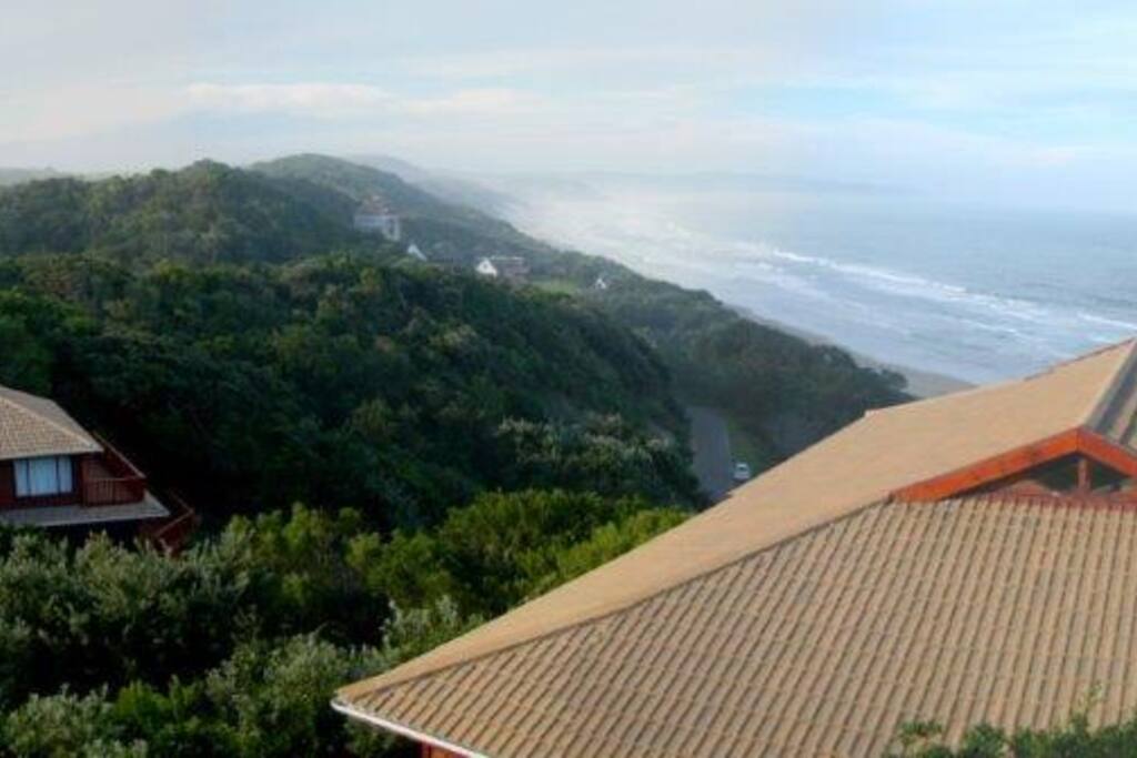View towards Haga Haga from back deck (jacuzzi on this deck)