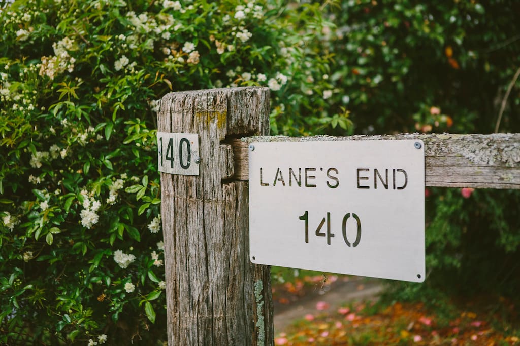 The last house at the end of a quiet country lane