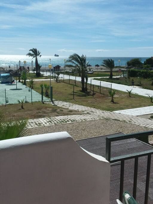 vista desde la terraza