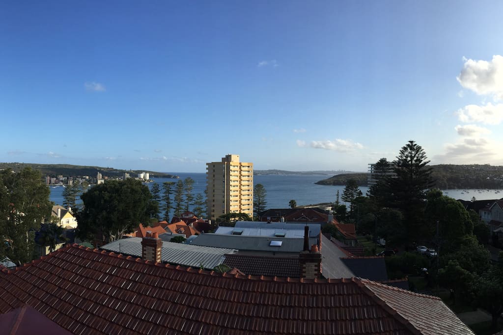 Panorama view from roof top