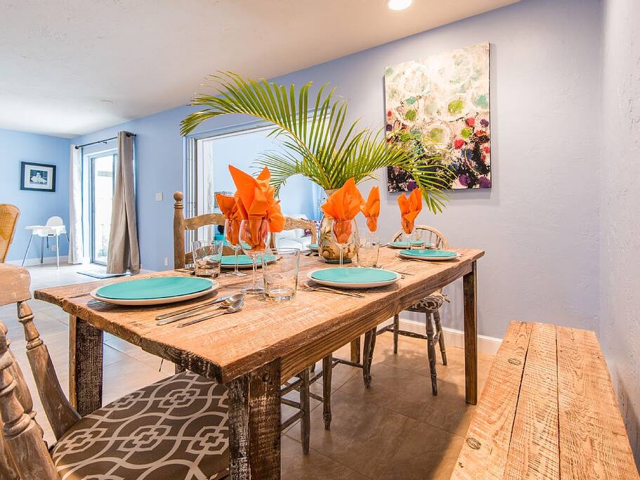 Beautiful table.