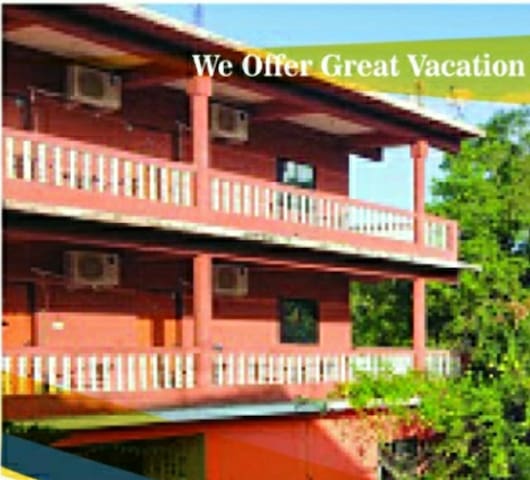4 seperate Room floor common balcony Ashvem beach