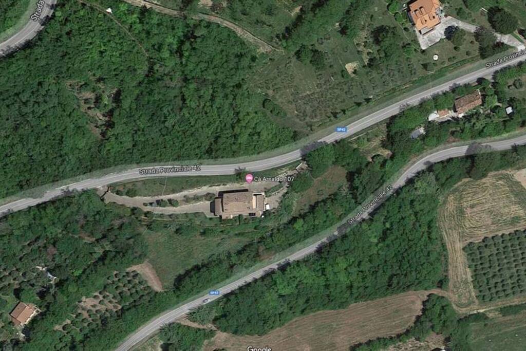 Vista aerea Cà Arnaldo 107