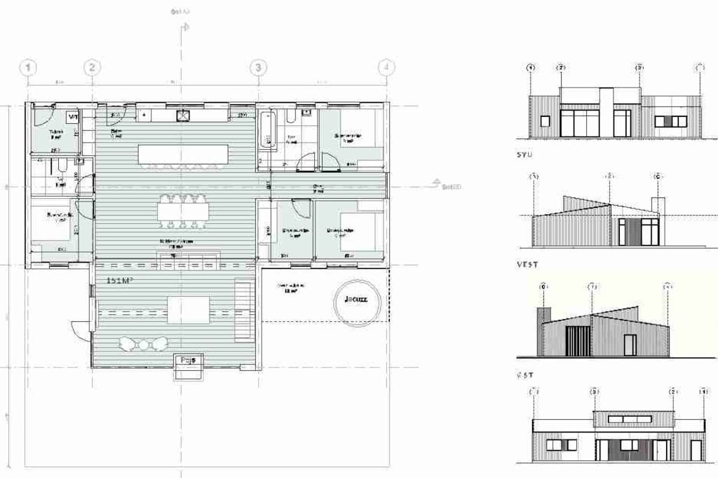 floor plan 151m2
