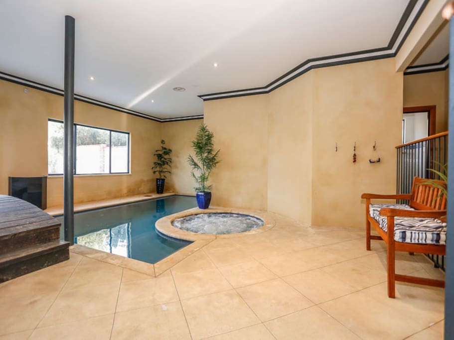 Heated spa