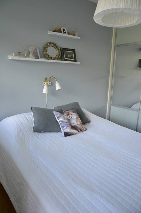 Bedroom - bed is king size.
