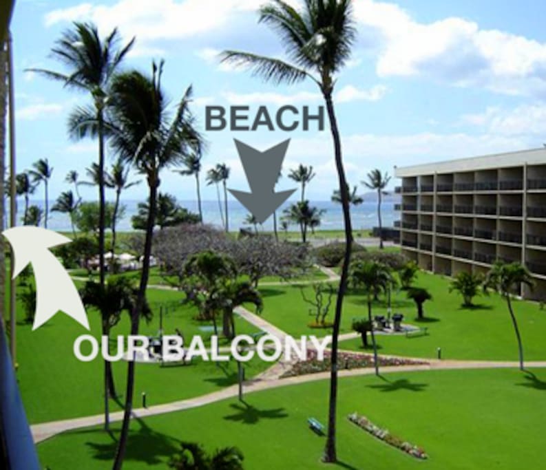 Walk to beach in 5 minutes or less! No need to cross a boardwalk or a major road.