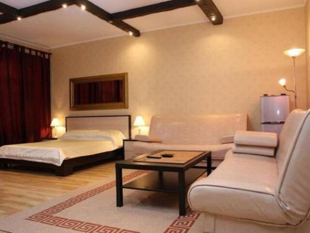 Large cozy room in a hotel 42 m in the city center