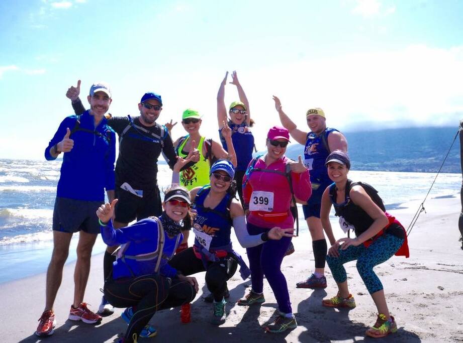 Conquering the Volcano during the "Fuego y Agua" Race