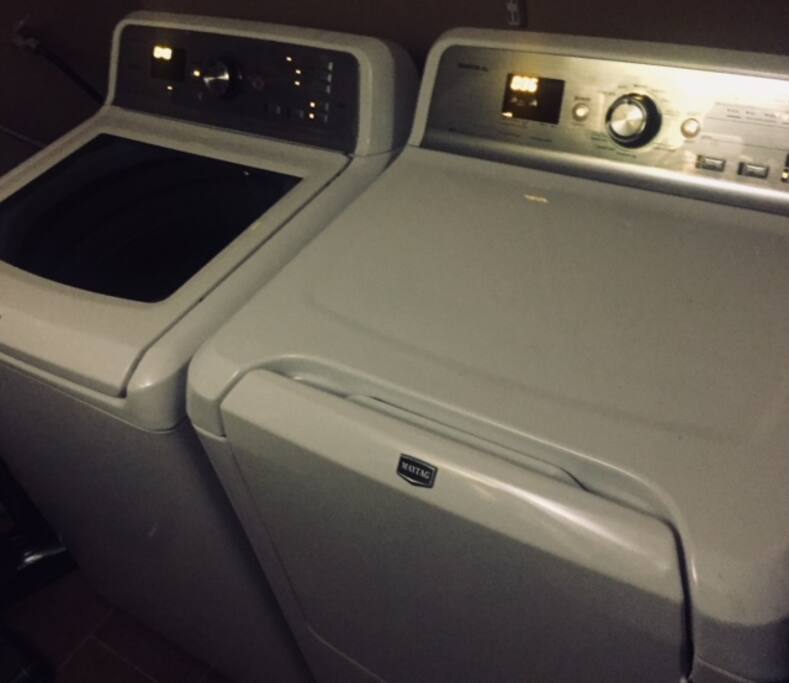Maytag washer and dryer