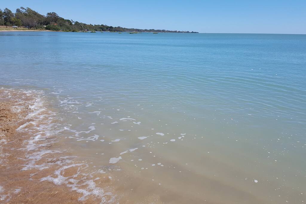 Actual view from Beach in front of Apartment