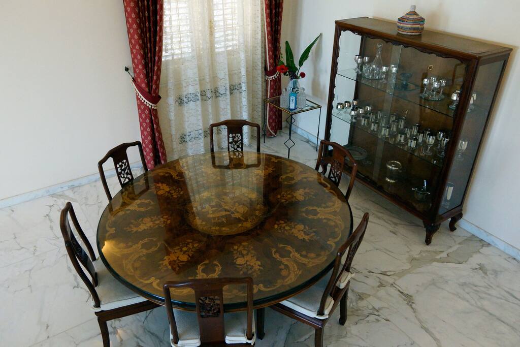 Formal dinning area.