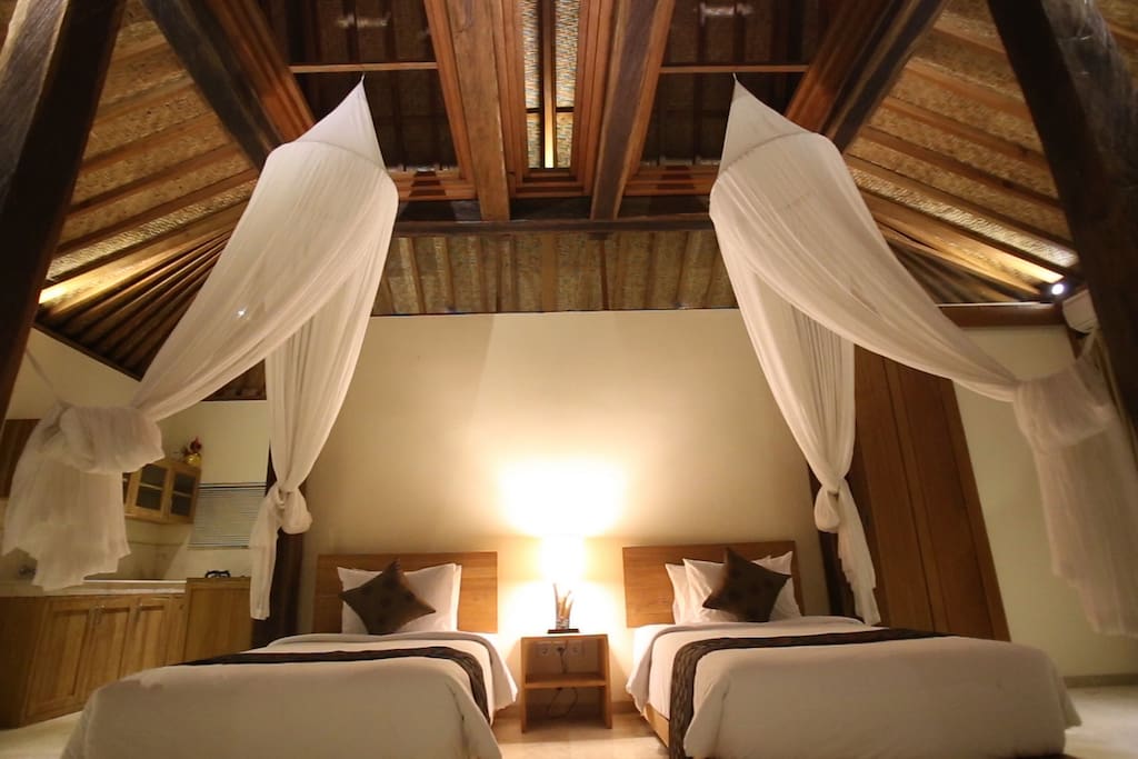twin or double bed