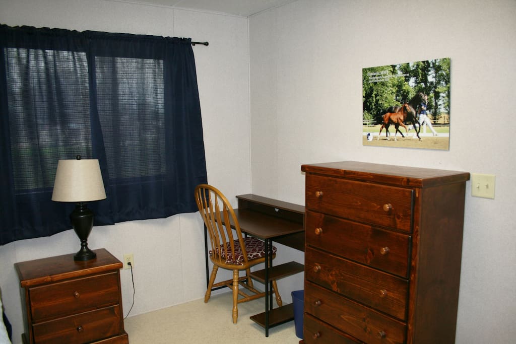 work space in single room