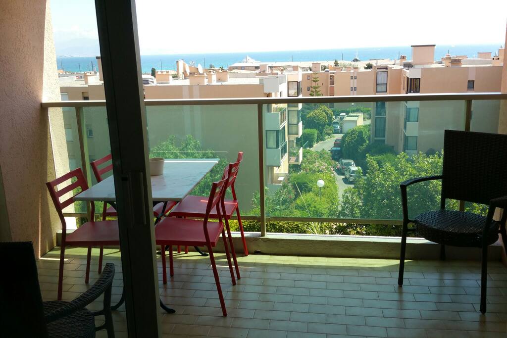 terrasse vue mer