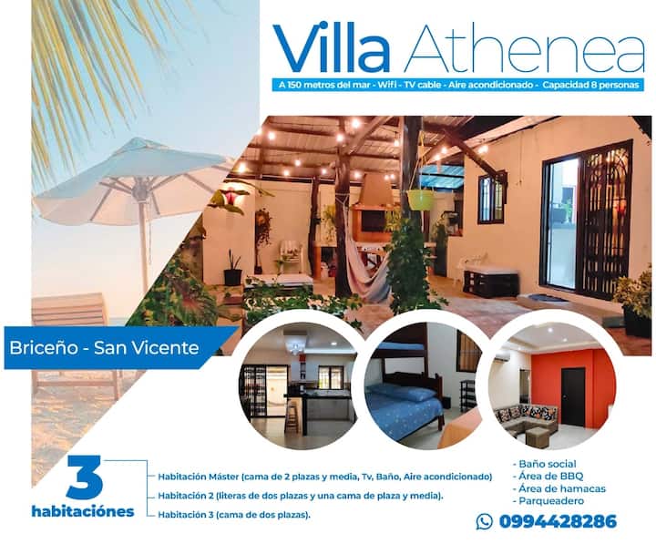 Villa Athenea, Briceño, Manabi - Canoa