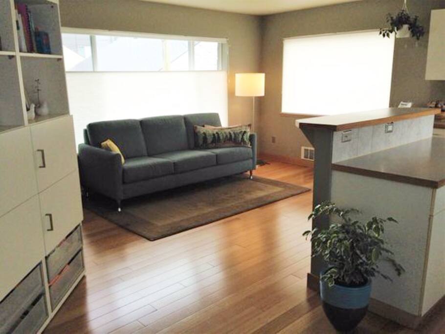 Light-filled living space