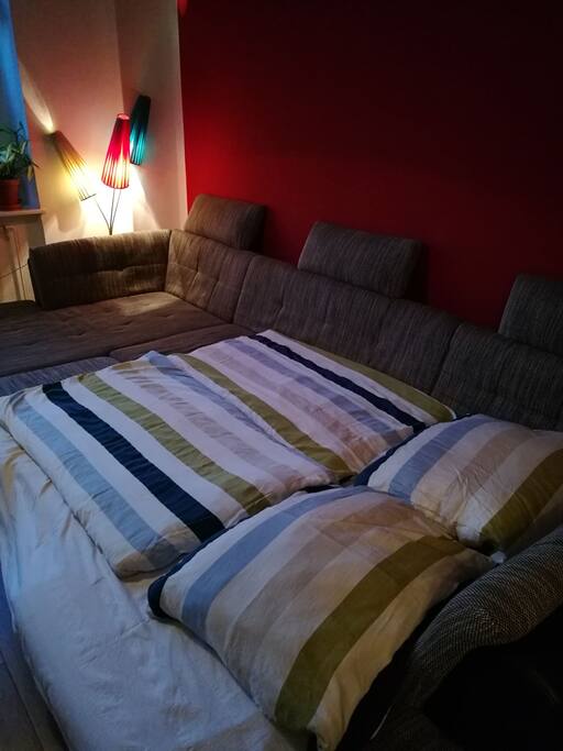 Huge sleeping sofa