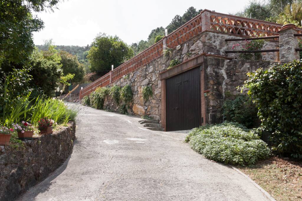 entrance in the property