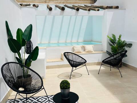Duplex in historic center Apts. Durán TM II-Pool