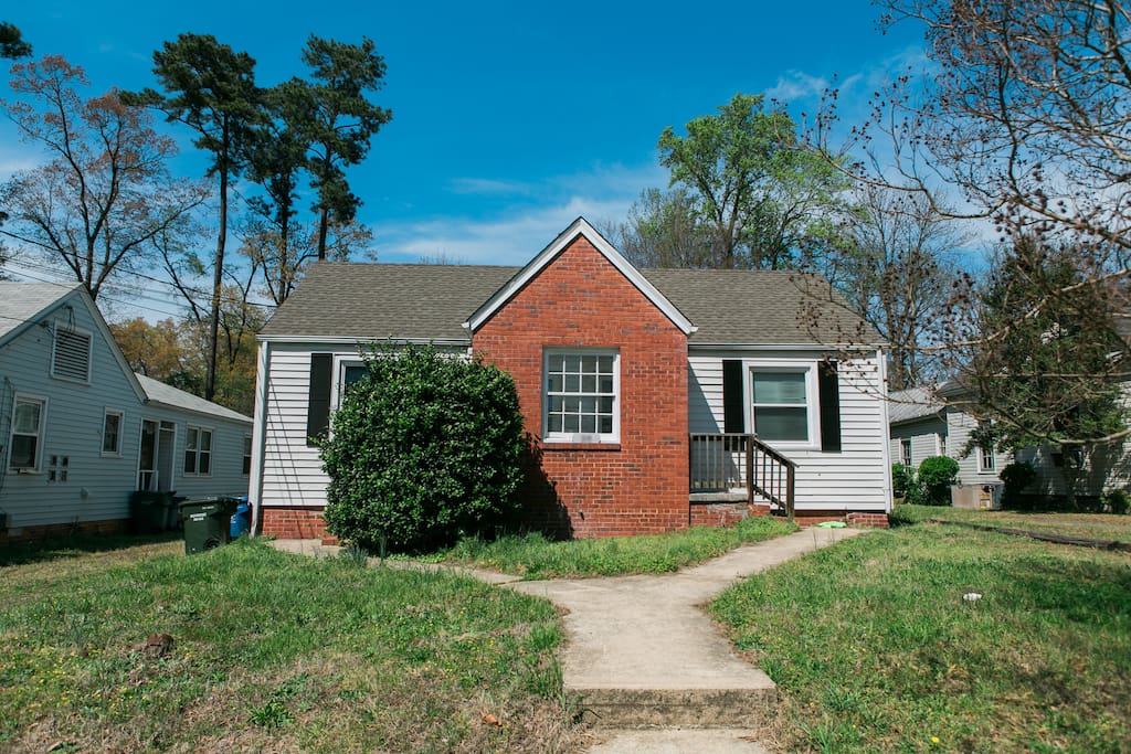 Front of duplex