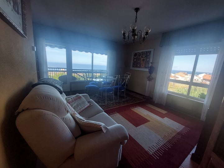 Casa Vista Al Mar Cerca De Baiona - Galicia