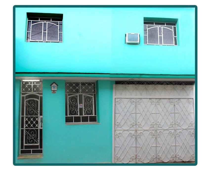 Frente de la casa