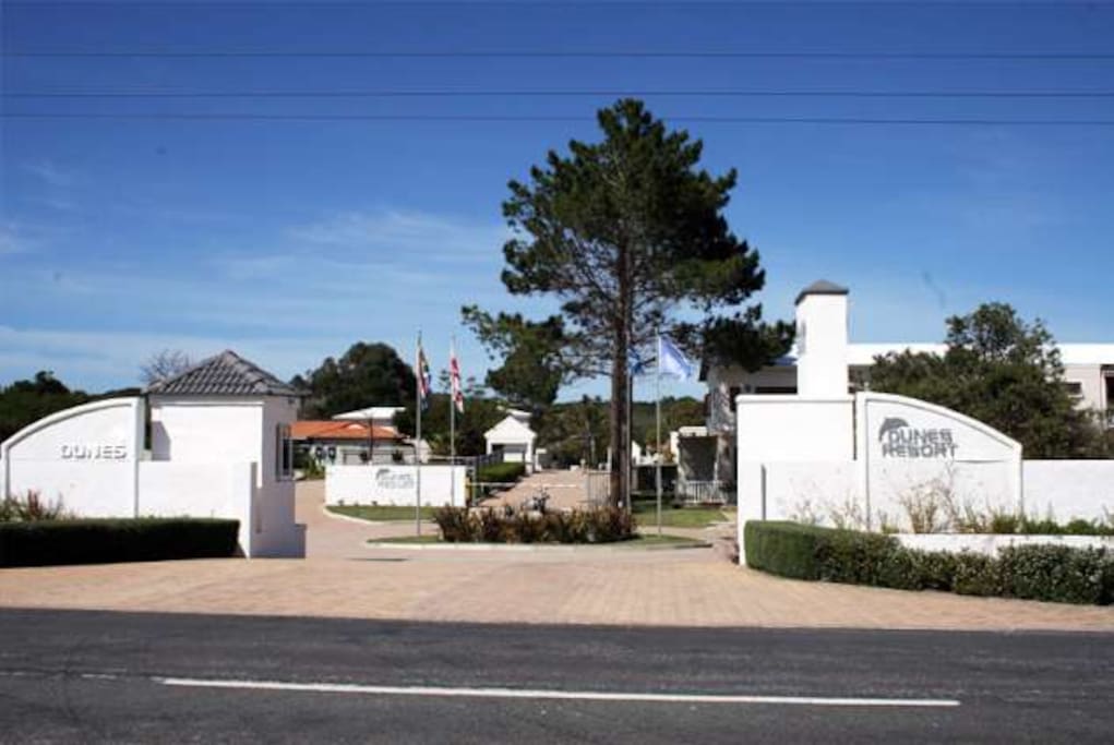 Resort`s main entrance